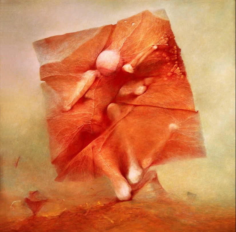 Horrifying paintings of a Polish artist killed by crazed teenagers
