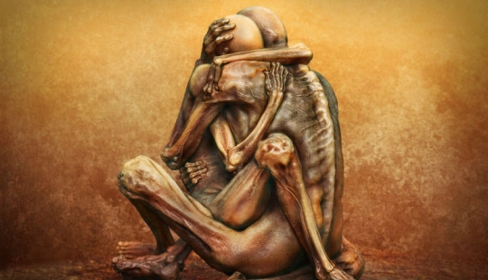 Horrifying paintings of a Polish artist killed by crazed teenagers