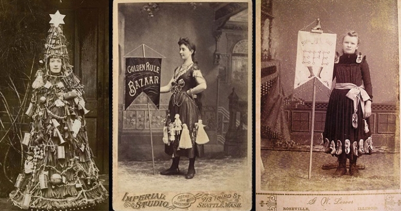 Horseshoes, Spoons and Light Bulbs: The Wildest Costumes of Advertisers of the Past