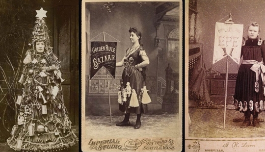Horseshoes, Spoons and Light Bulbs: The Wildest Costumes of Advertisers of the Past Horseshoes, Spoons and Light Bulbs: The Wildest Costumes of Advertisers of the Past