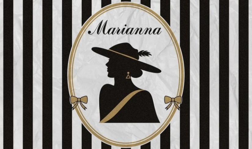 How a striped bag with a lady in a hat appeared - one of the symbols of the 90s