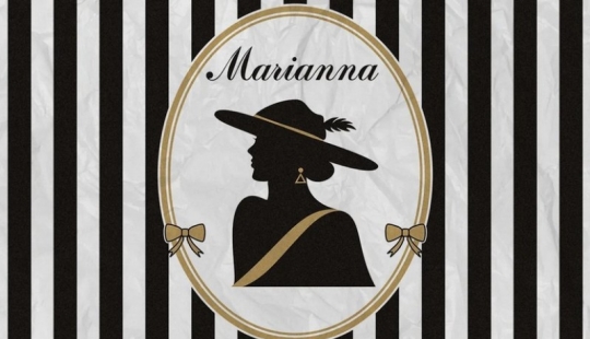 How a striped bag with a lady in a hat appeared - one of the symbols of the 90s
