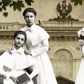 How did the young ladies from the institutes of noble maidens really live