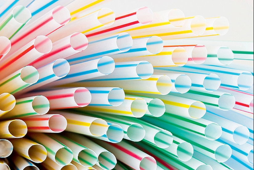 How drinking straws were invented