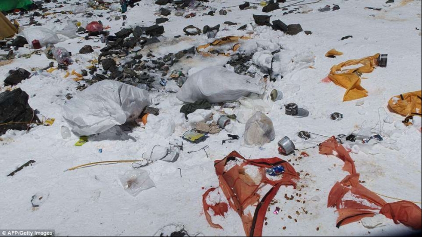 How Everest turned into the highest trash