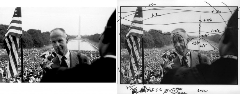 How iconic images of the past were edited in the developing room