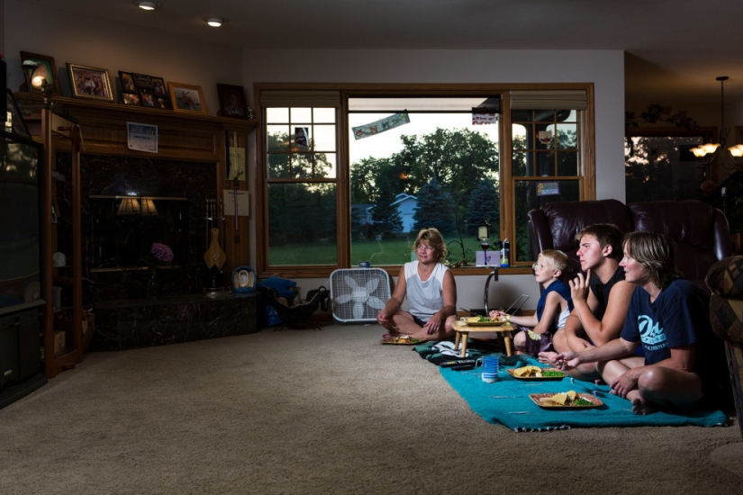 How is dinner going in the families of ordinary Americans How is dinner going in the families of ordinary Americans