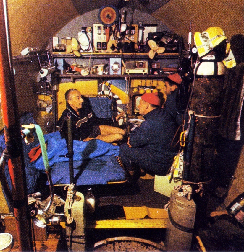 How Jacques-Yves Cousteau and his team lived and worked on the ocean floor for three months