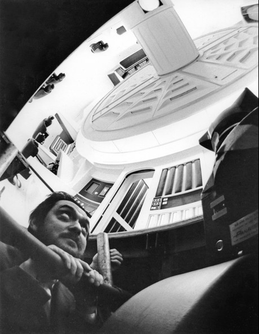 How Kubrick&#39;s masterpiece A Space Odyssey was filmed