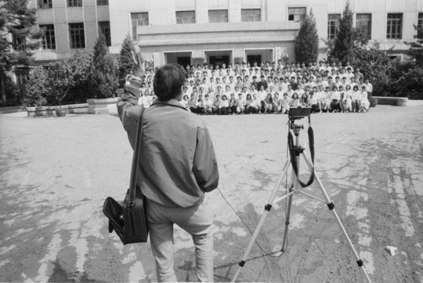 How students lived in China in the 1990s