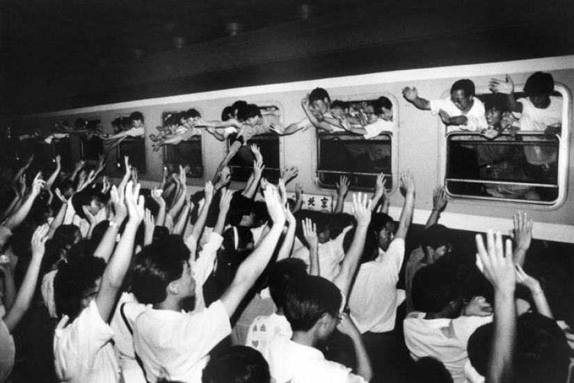 How students lived in China in the 1990s