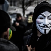 How the Guy Fawkes mask appeared, which became a symbol of protest movements