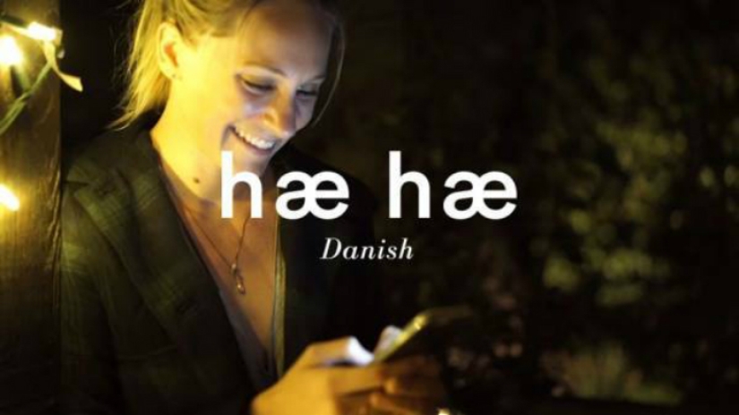 How the Internet laughs in different languages