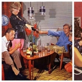 How they lit up at parties in the 1970s How they lit up at parties in the 1970s