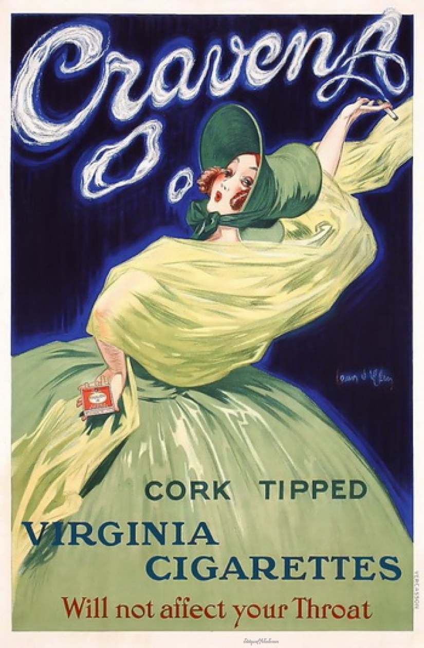 How to get people to smoke? Cigarette advertising in the 1920s and 30s