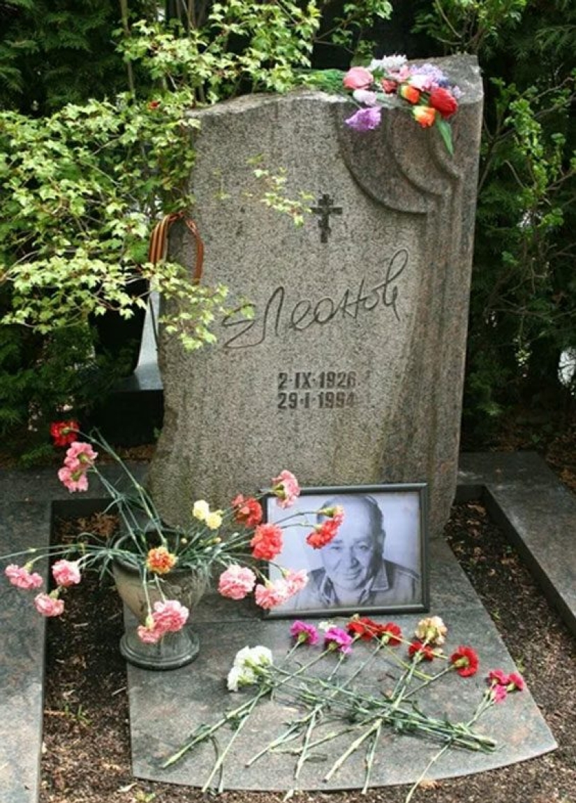 How to look grave 15 famous and favourite Russian actors How to look grave 15 famous and favourite Russian actors