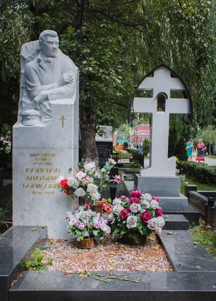 How to look grave 15 famous and favourite Russian actors How to look grave 15 famous and favourite Russian actors