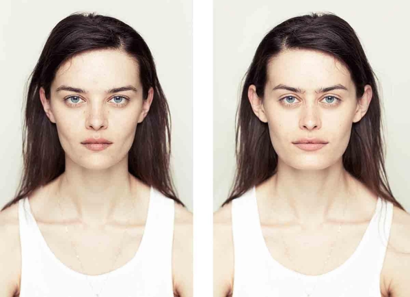 How to look perfectly symmetrical face