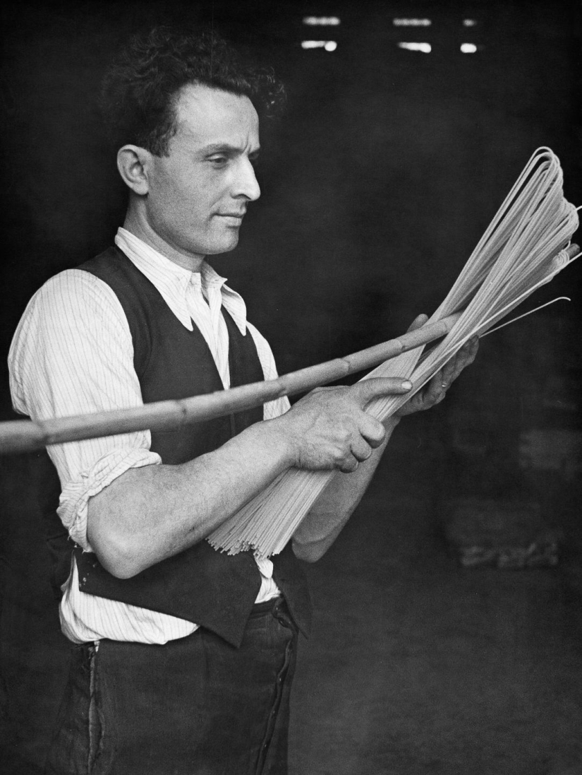 How to make pasta in the first half of the XX century