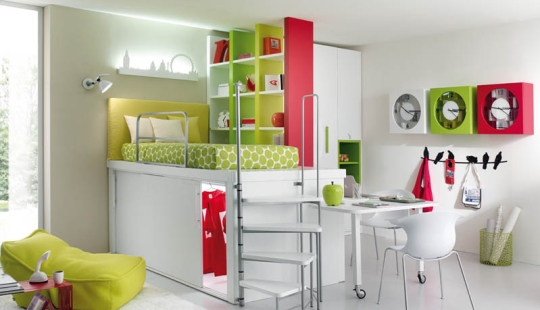 How to save space in a children's room