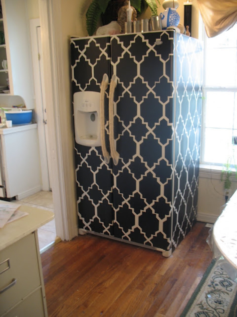 How to update things with self-adhesive tape