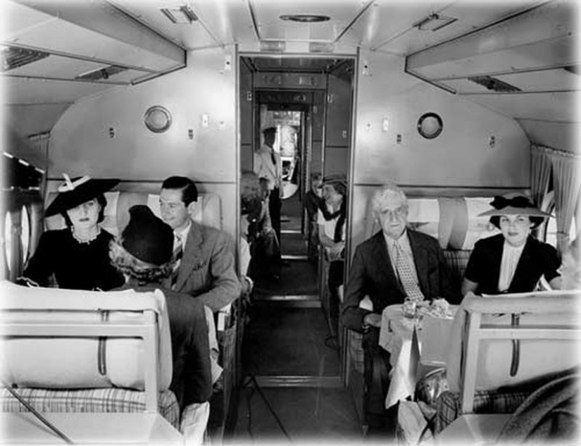 How we used to fly first class: caviar, any alcohol, smoking right in the seat and a full-fledged berth