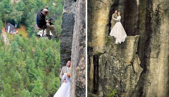 How wedding photos are actually created