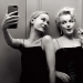 Hungarian photographer flora Borsi and her selfie with the stars of the past Hungarian photographer flora Borsi and her selfie with the stars of the past