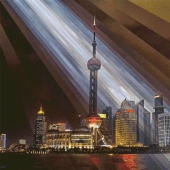 Hypnotic GIF images of Asian megacities Hypnotic GIF images of Asian megacities