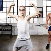 "I took a lot on myself": 17 gifs with killer files from the gym "I took a lot on myself": 17 gifs with killer files from the gym