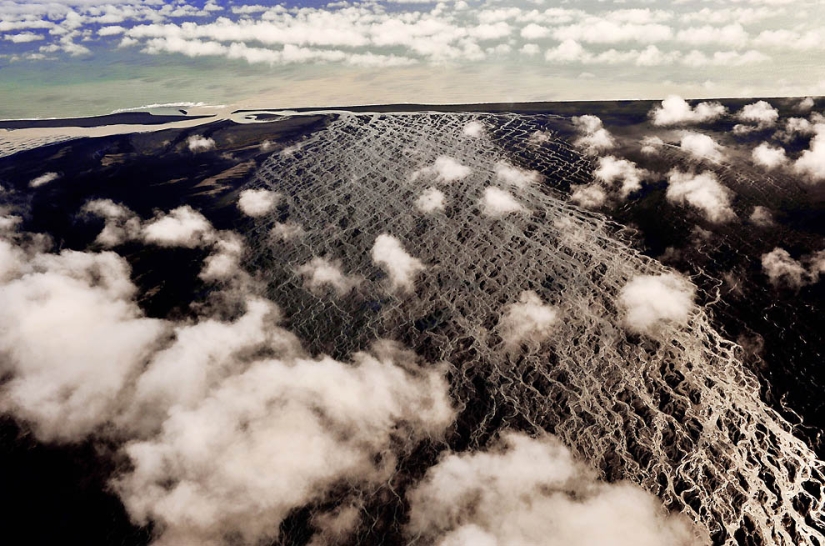 Iceland from a bird's eye view