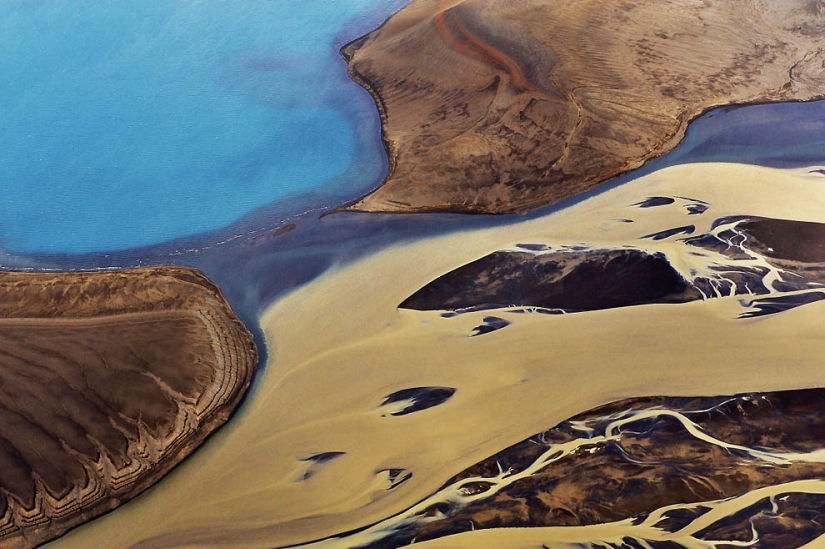 Iceland from a bird's eye view