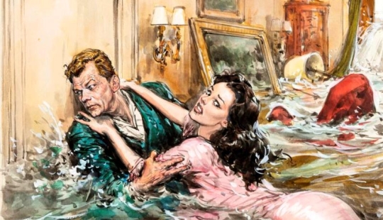 Illustrations by the master of stress and disaster Walter Molino