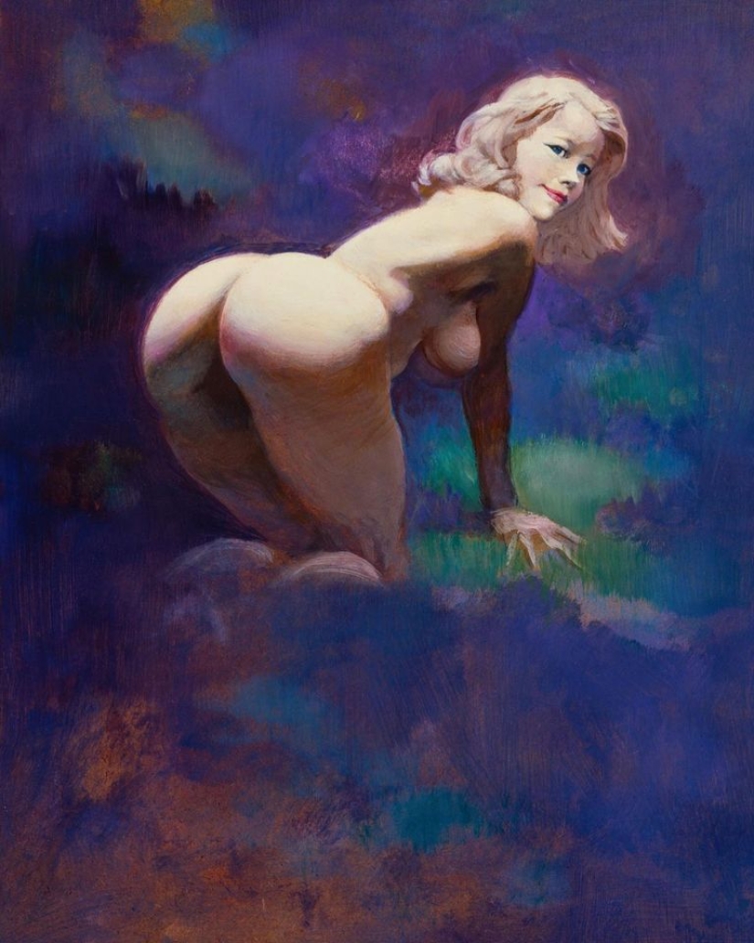 Ilustración de fantasía clásica Frank Frazetta