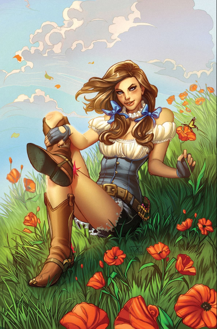 Ilustraciones cautivadoras del maestro del cómic Nea Ruffino