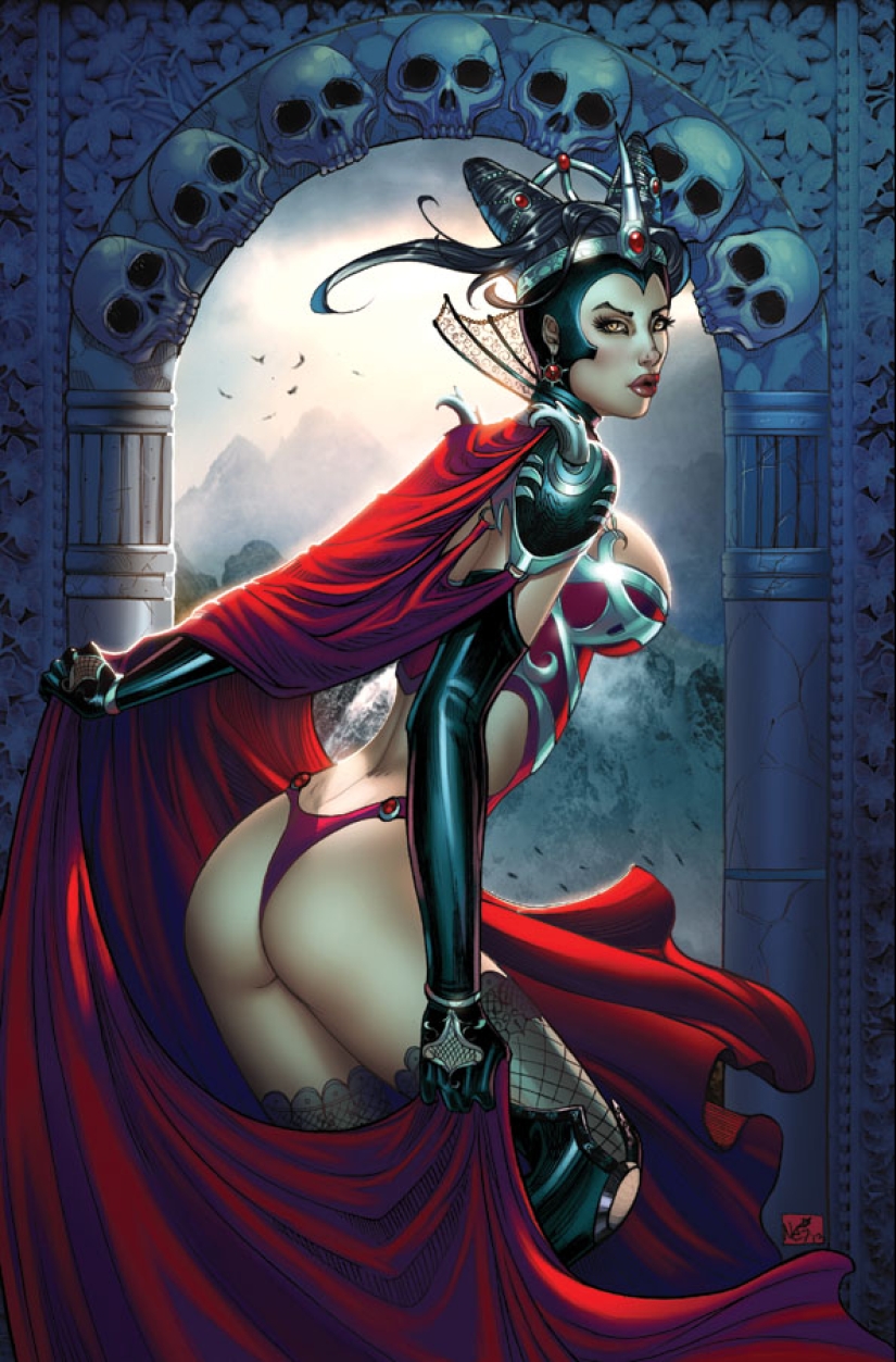 Ilustraciones cautivadoras del maestro del cómic Nea Ruffino
