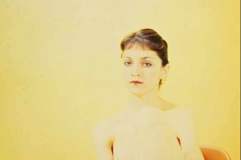 Imágenes desconocidas de una sesión de fotos sincera de Madonna de 18 años