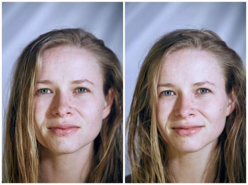 In clothes and without: an unusual photo project of an American