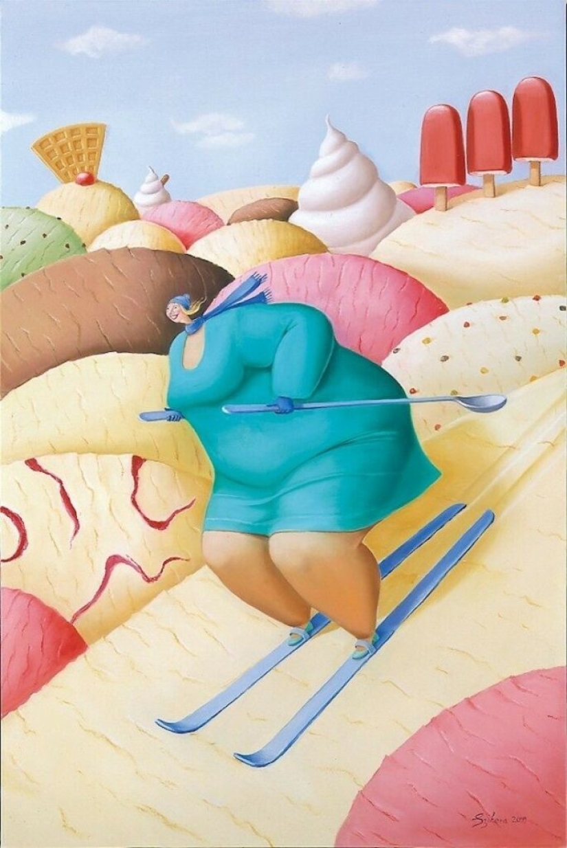 In color and form: Sarah-Jane Szikora and her view of body positivity and its opponents