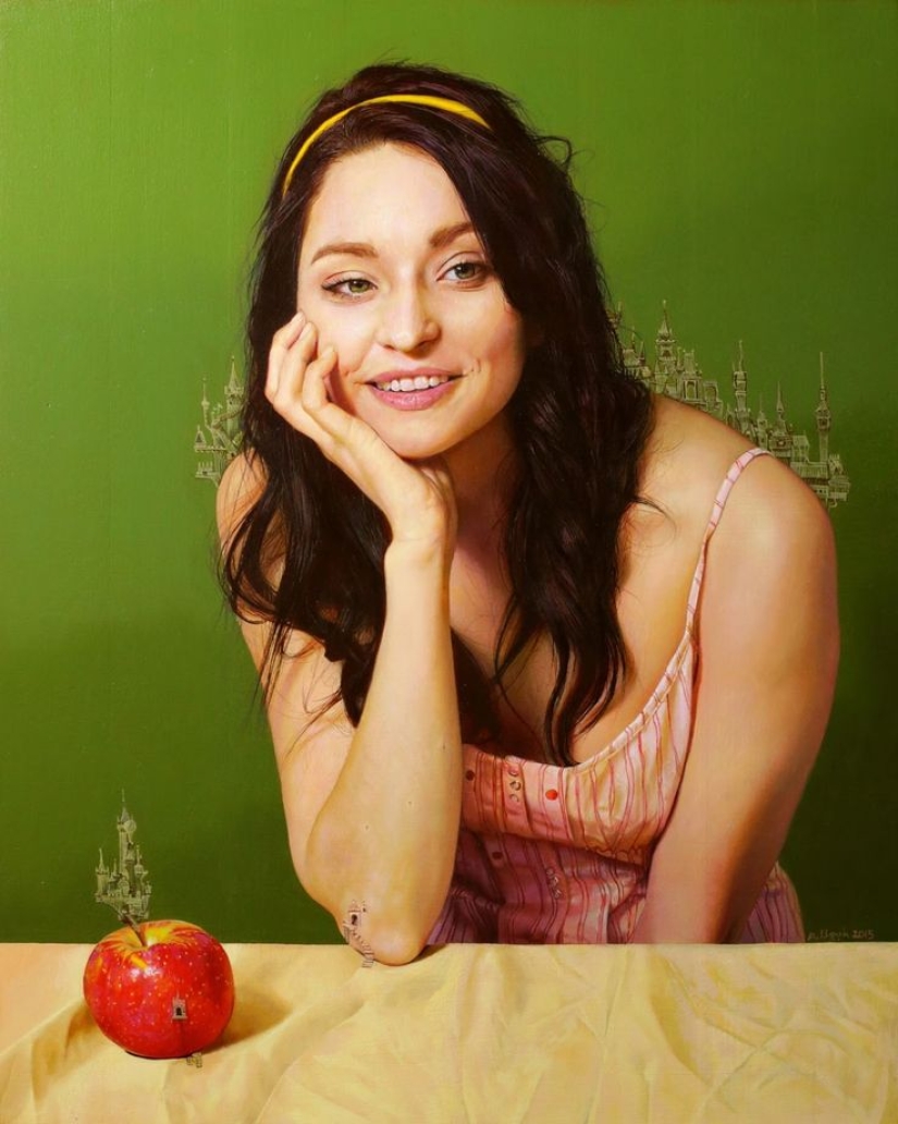 Increíble fotorrealismo de pinturas eróticas de Anna Vypykh