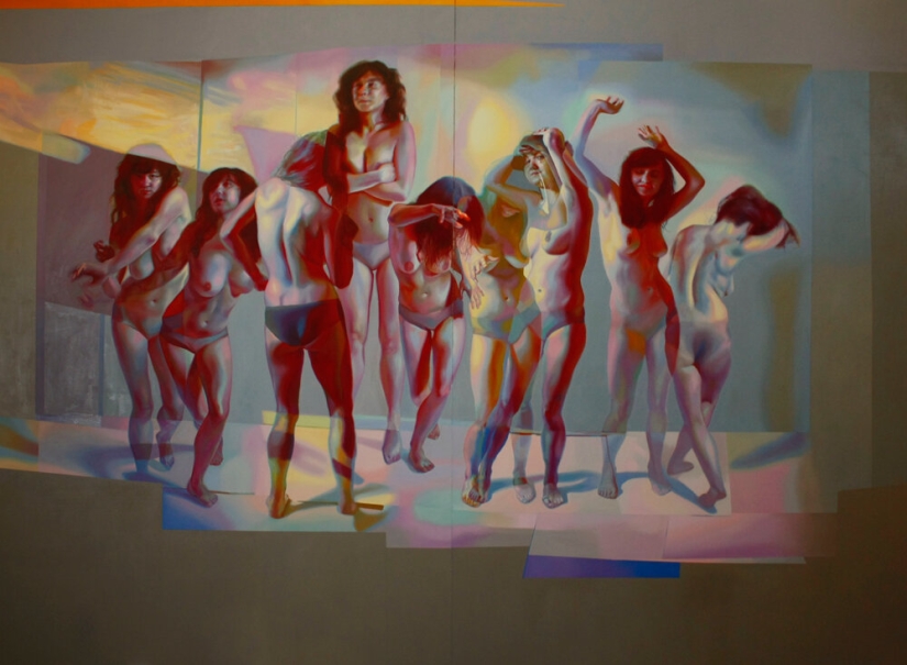 Increíble fotorrealismo de pinturas eróticas de Anna Vypykh