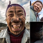 Increíbles costumbres de una tribu india donde las mujeres tienen que usar tapones en sus fosas nasales Increíbles costumbres de una tribu india donde las mujeres tienen que usar tapones en sus fosas nasales