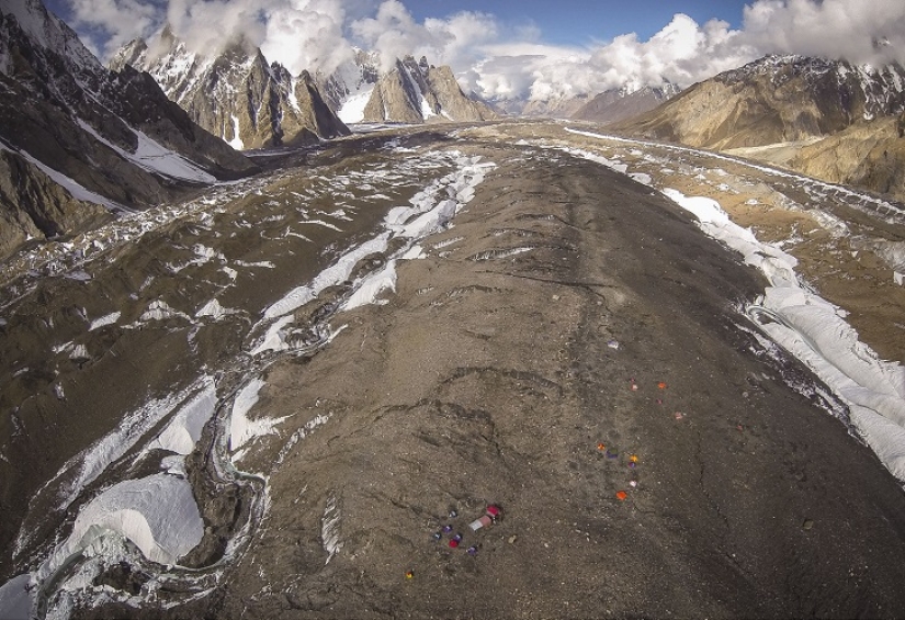 Increíbles imágenes de drones de Karakorum Increíbles imágenes de drones de Karakorum
