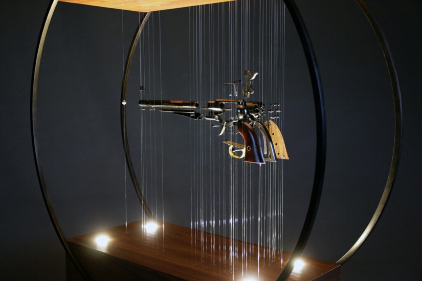 Incredible 'Exploded Circuits' of Mechanisms by Artist John Peralta