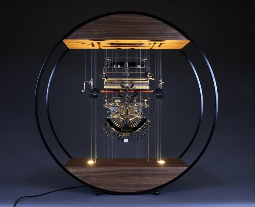 Incredible 'Exploded Circuits' of Mechanisms by Artist John Peralta