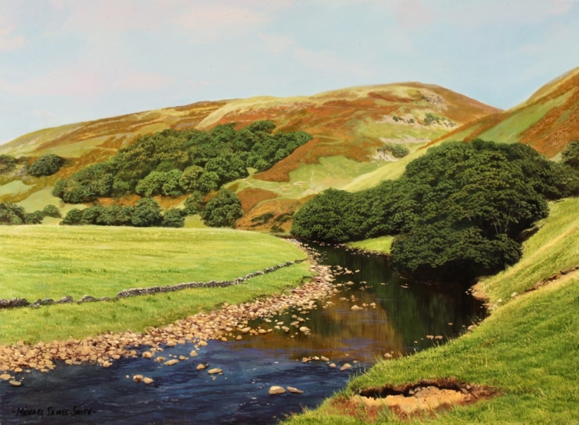 Incredible Landscapes by British Hyperrealist Michael Smith