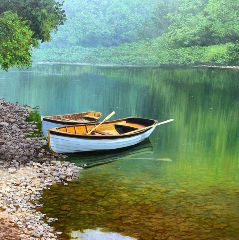 Incredible Landscapes by British Hyperrealist Michael Smith
