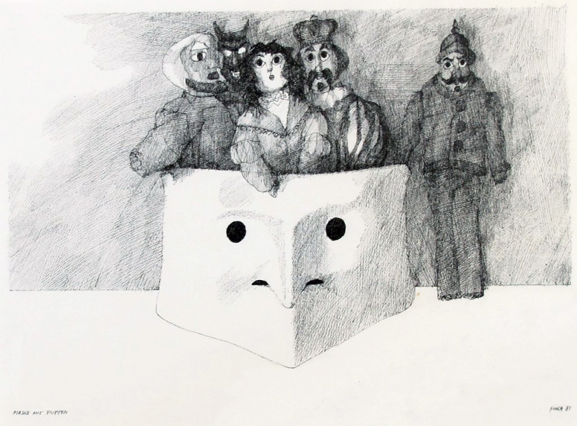 Inspired by Crows: Talented illustrator Paul Flora
