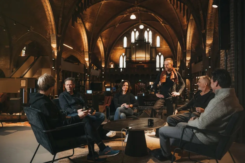 Instead of a sermon, a workout: How an old church in the Netherlands became a fitness club