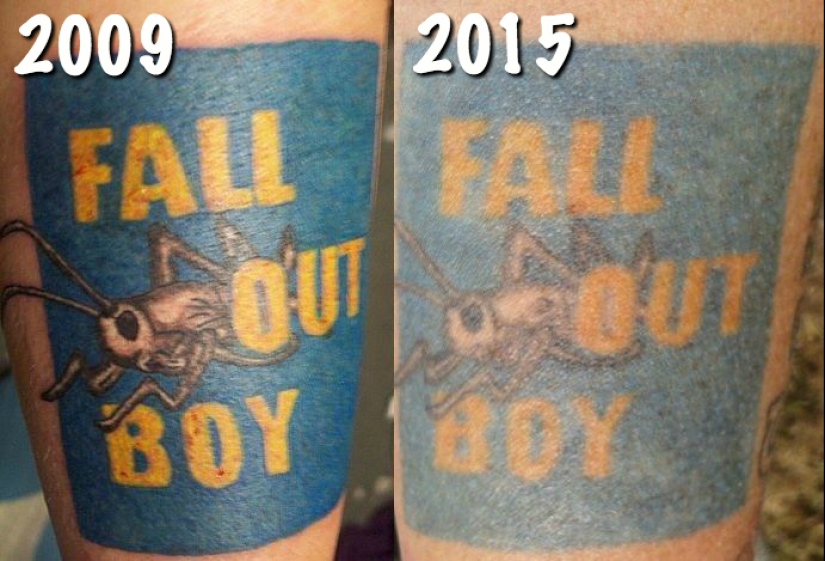 It was-it became: how tattoos age It was-it became: how tattoos age